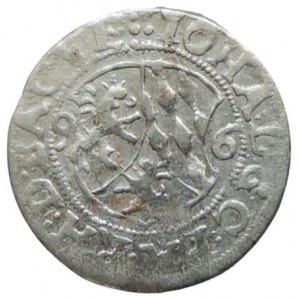 Pfalz Zweibrücken, Johann I., 3 krejcar 1596 SJ 2009/992