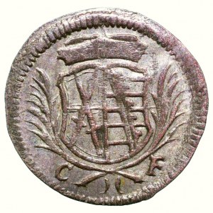 Saxe-Albertiner Line, Johann Georg III. 1680-1691, 1 pfennig 1681 CF