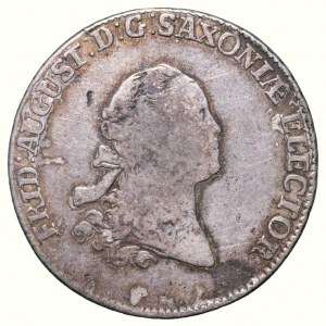 Linia sasko-albertyńska, Fryderyk August III. 1763-1806, 2/3 talara 1764 IFOF