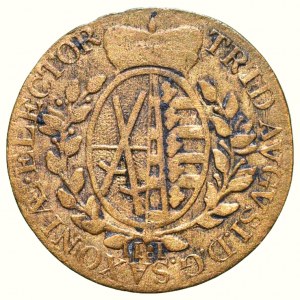 Sasko-Albertinská linie, Fridrich August III. 1763 - 1806, 1/12 taler 1764 EDC