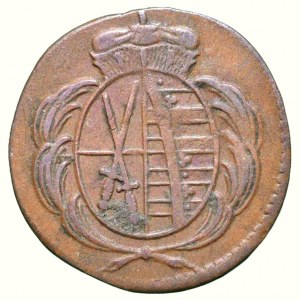 Sasko-Albertinská linie, Fridrich August III. 1763 - 1806, 1 heller 1778 C