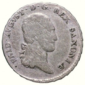 Sasko, Friedrich August I. 1806-1827, 1/6 taler 1810 SGH