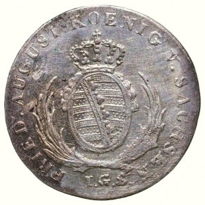Sasko, Friedrich August I. 1806-1827, 1/12 taler 1819 I.G.S