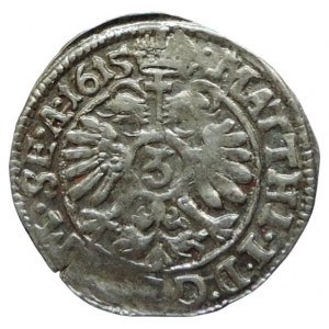 Solms Lich, Ernst II. 1590-1619, 3 krejcar 1615 SJ 2347/1154