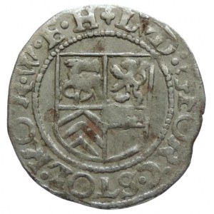 Stolberg Ortenberg, Ludwig Georg 1572-1618, 3 krejcar b.l. SJ 1163