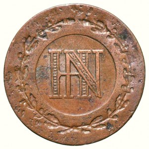 Westfalen, Konigreich, Hironymus Napoleon 1807-1813, 1 cent 1812 C