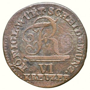 Württemberg, Friedrich I. 1806-1816, 6 kreuzer 1812