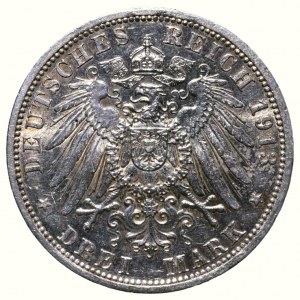 NĚMECKO CÍSAŘSTVÍ, 3 marka 1913 A