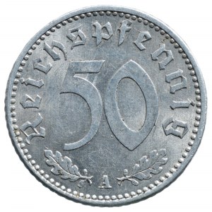 NEMECKO III. ROW, 50 pfennig 1935 A