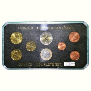 EURO-MÜNZEN, Satz Euro-Münzen 2002