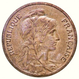 Francie, 5 centimů 1899