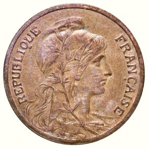 France, 5 centimes 1899