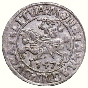 Litva, Zikmund II. August, 1544 - 1572, 1/2 groš 1547