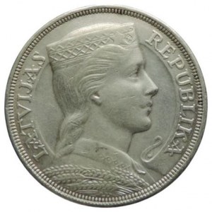 Latvia, 5 Lati 1931 KM. 9 nep.hr.
