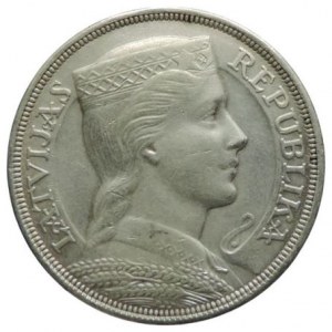Latvia, 5 Lati 1931 KM. 9 nep.hr.