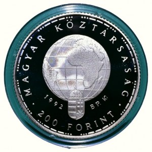 Maďarsko, 200 forintov 1992 - 