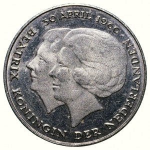 Holandsko, William III.1849-1890, 2½ guldenov 1980