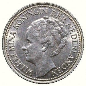 Netherlands, Wilhelmina, 1890 - 1948, 25 cents 1941