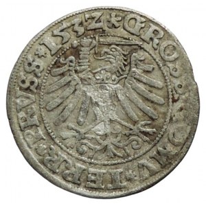 West Prussia, Sigismund I the Old 1506-1548, groschen 1532 Torun