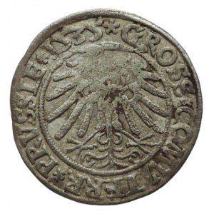 West Prussia, Sigismund I the Old 1506-1548, groschen 1535 Torun