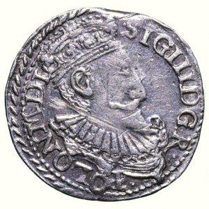Polsko, Zikmund III. Vasa 1587-1632, III groš 1597 IF Olkusz