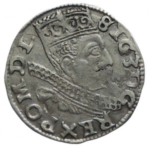 Pologne, Sigismond III. Vasa 1587-1632, III grosh 1598 Wschowa
