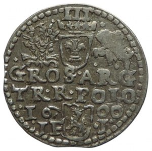 Polska, Zygmunt III. Waza 1587-1632, III grosz 1600 IF Olkusz