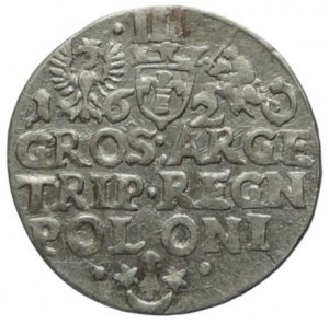 Polonia, Sigismondo III. Vasa 1587-1632, III grosh 1620 Cracovia