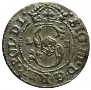 Pologne-Riga, Sigismond III. Vasa 1587-1632, solidus 1621