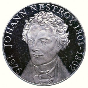 Austria, 100 schilling 1976 Johann Nestroy- 75th Anniversary - Birth