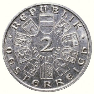 Austria, 2 schilling 1928 Schubert