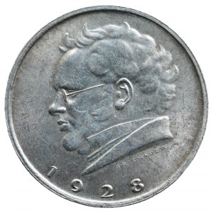 Rakúsko, 2 šilingy 1928 Schubert