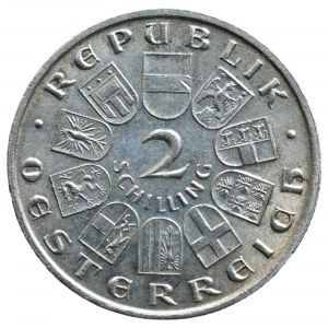 Rakousko, 2 schilling 1928 Schubert
