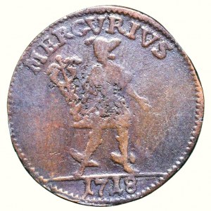 Švédsko, Karel XII. 1697-1718, 1 daler 1718
