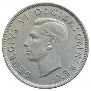 Great Britain, George VI. 1936-1952, 2 schilling 1947
