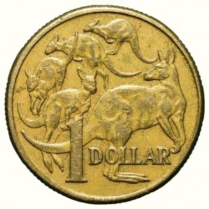 Austrálie, Alžběta II. 1966 - 2023, 1 dollar 1985