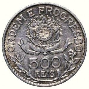 Brazil Republic, 500 Réis 1913