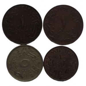 Egypt, Faud I. 1917-1936, 12 mil. 1924