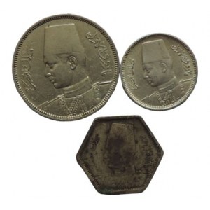 Egypt, Farouk 1936-1952, 5 piastr 1937 Ag