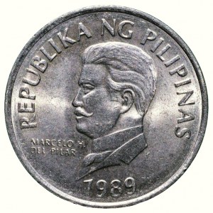 Philippines, 50 sentimo 1989