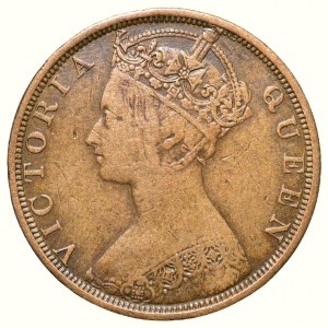 Hong Kong, Viktorie 1863 - 1901, 1 cent 1901