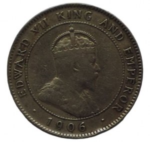 Jamaica, Edward VII., 1 Penny 1906