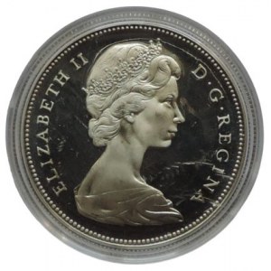 Kanada, Alžběta II., 1 dollar 1967 100 let země