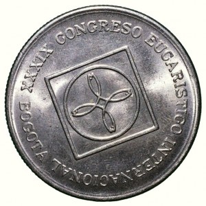 Colombia, 5 pesos 1968