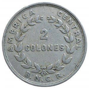 Kostarika, 2 colones 1948