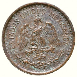Mexiko, Spojené státy mexické 1905-1969, 1 centavo 1906