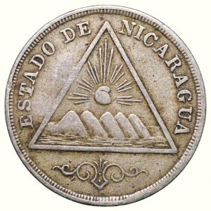 Nicaragua, 5 centavos 1898