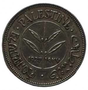 Palestine, 50 miles 1927 Ag