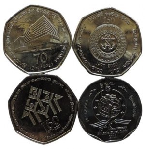 Srí Lanka, 20 a 10 rupie