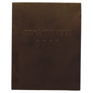 Sokolská plaketa Tyršovy hry 1945